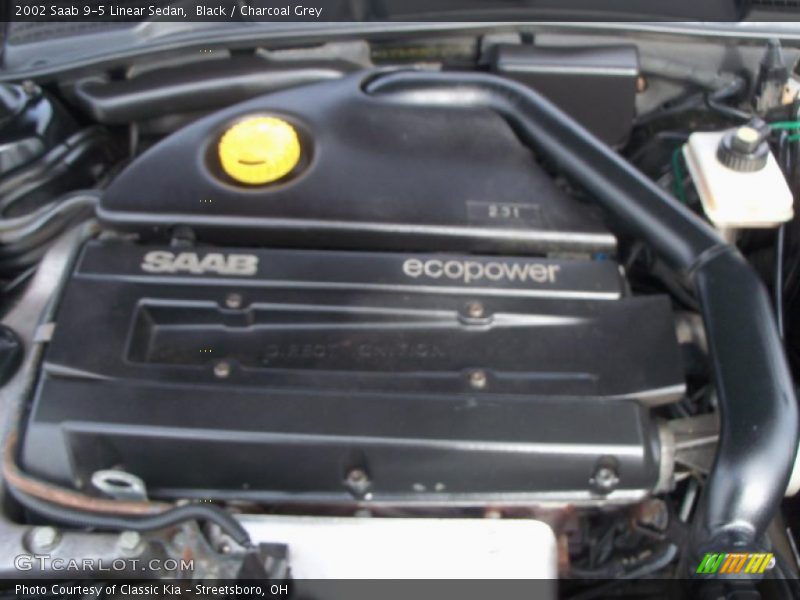 Black / Charcoal Grey 2002 Saab 9-5 Linear Sedan