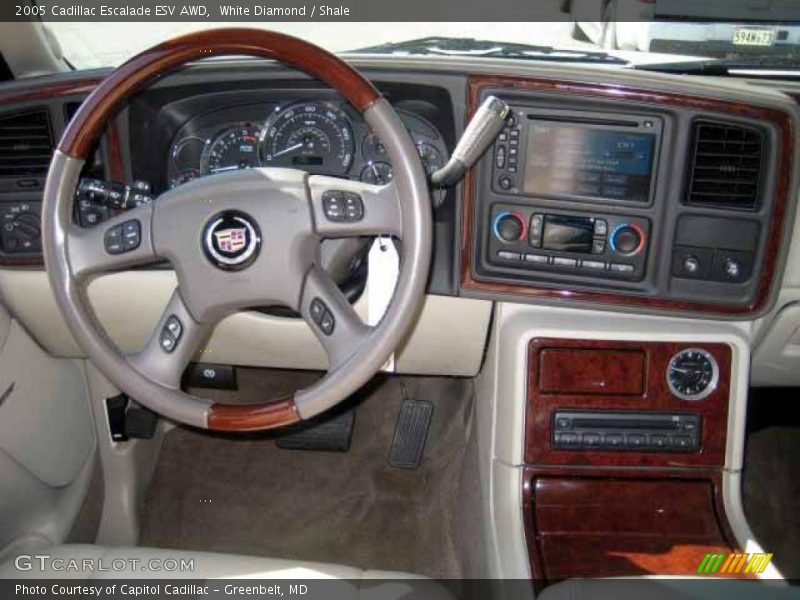 White Diamond / Shale 2005 Cadillac Escalade ESV AWD