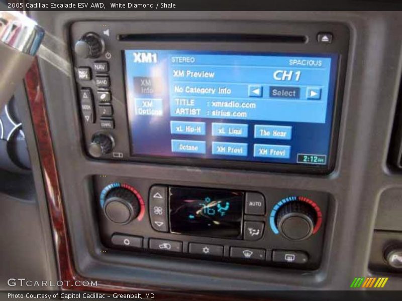 White Diamond / Shale 2005 Cadillac Escalade ESV AWD