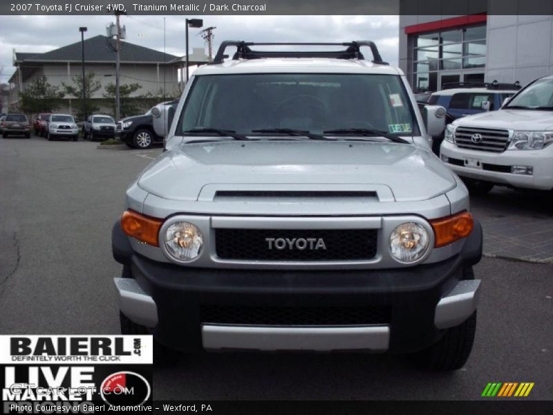 Titanium Metallic / Dark Charcoal 2007 Toyota FJ Cruiser 4WD