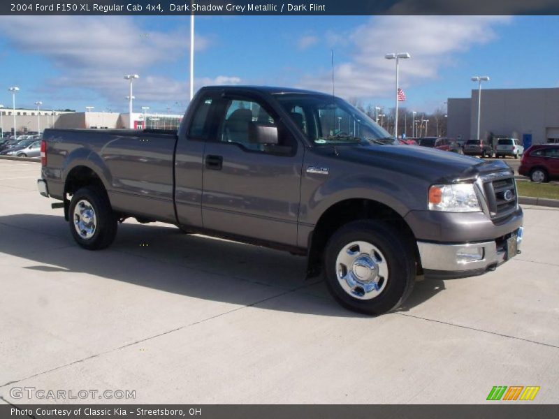 Dark Shadow Grey Metallic / Dark Flint 2004 Ford F150 XL Regular Cab 4x4