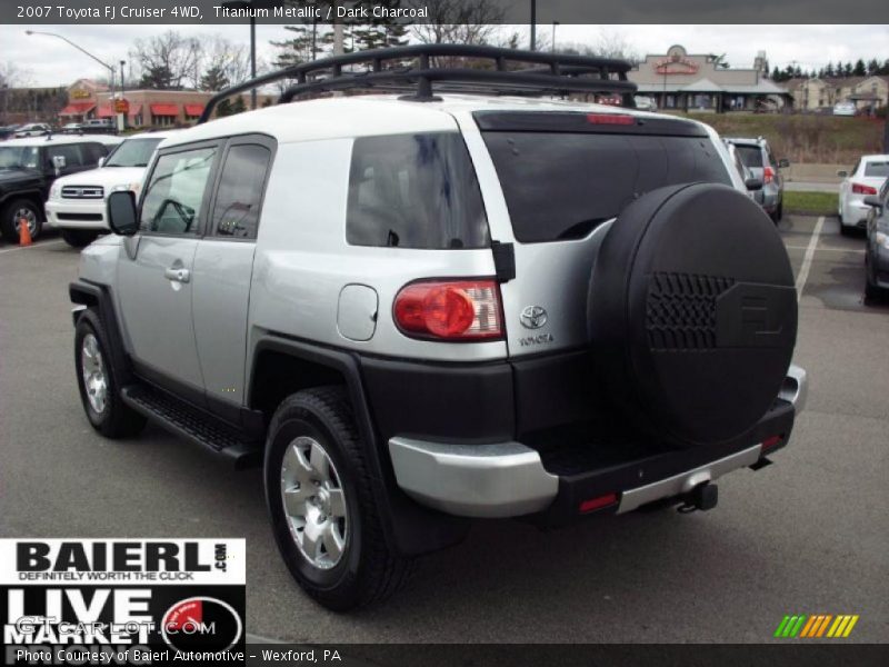 Titanium Metallic / Dark Charcoal 2007 Toyota FJ Cruiser 4WD
