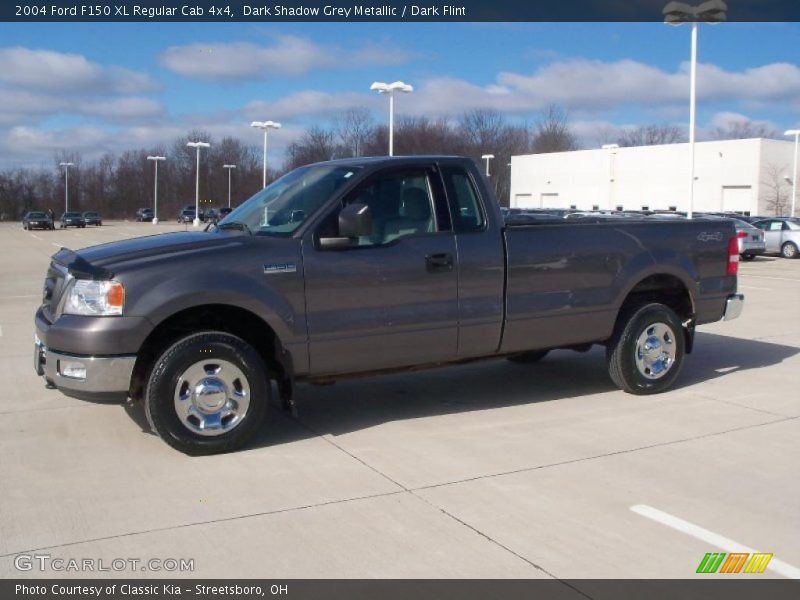  2004 F150 XL Regular Cab 4x4 Dark Shadow Grey Metallic