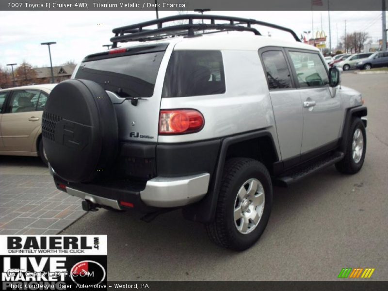 Titanium Metallic / Dark Charcoal 2007 Toyota FJ Cruiser 4WD