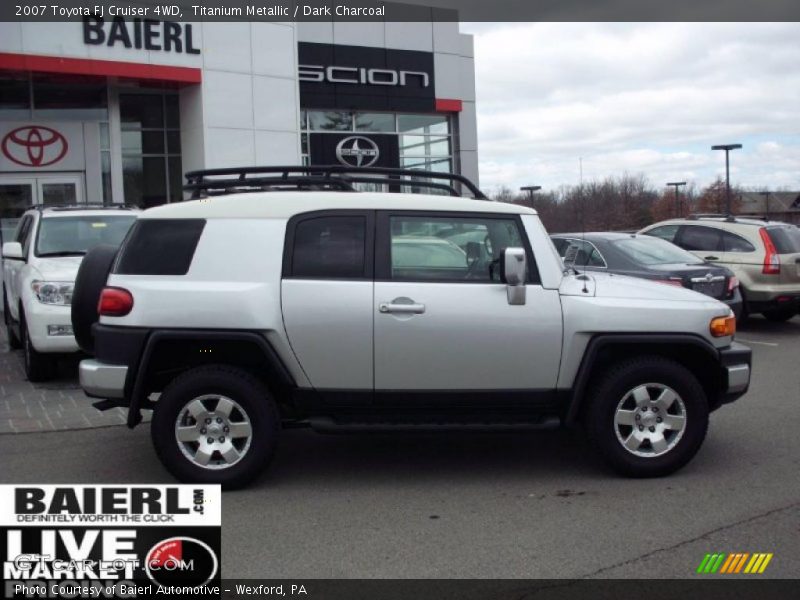 Titanium Metallic / Dark Charcoal 2007 Toyota FJ Cruiser 4WD
