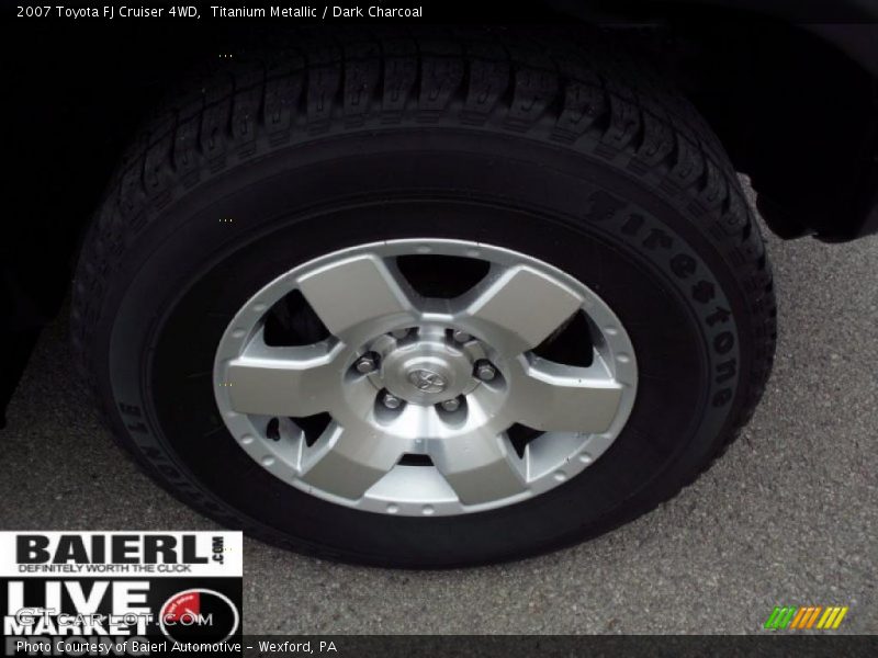Titanium Metallic / Dark Charcoal 2007 Toyota FJ Cruiser 4WD