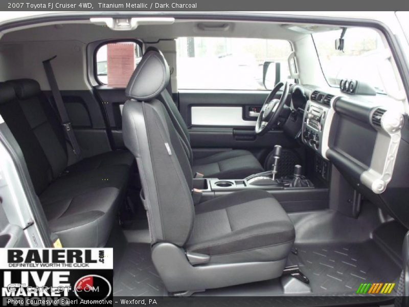 Titanium Metallic / Dark Charcoal 2007 Toyota FJ Cruiser 4WD