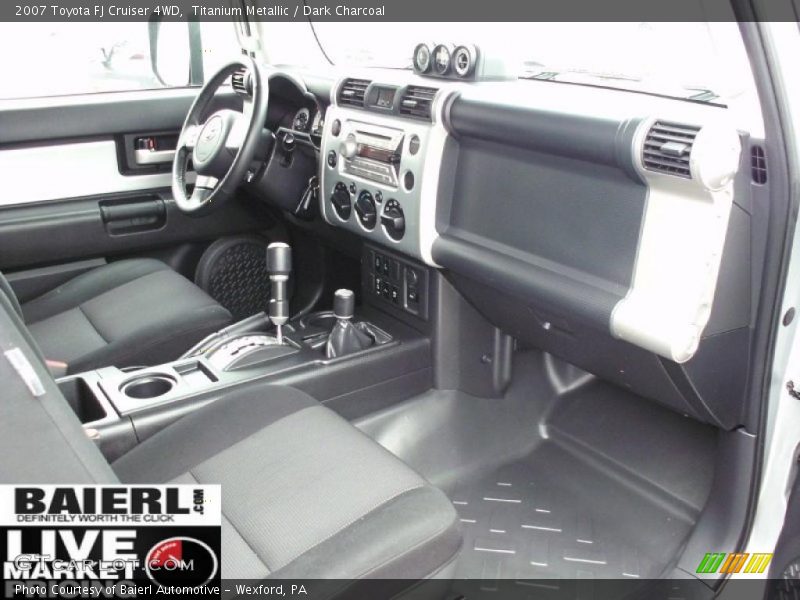 Titanium Metallic / Dark Charcoal 2007 Toyota FJ Cruiser 4WD
