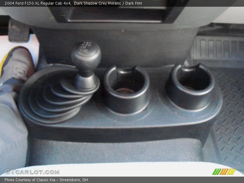 Dark Shadow Grey Metallic / Dark Flint 2004 Ford F150 XL Regular Cab 4x4
