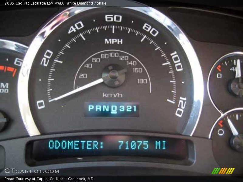 White Diamond / Shale 2005 Cadillac Escalade ESV AWD
