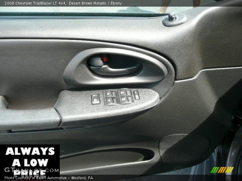 Desert Brown Metallic / Ebony 2008 Chevrolet TrailBlazer LT 4x4