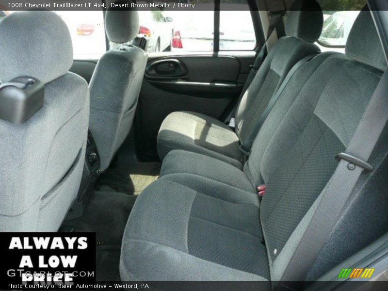 Desert Brown Metallic / Ebony 2008 Chevrolet TrailBlazer LT 4x4