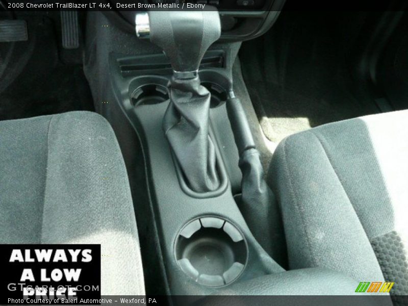 Desert Brown Metallic / Ebony 2008 Chevrolet TrailBlazer LT 4x4