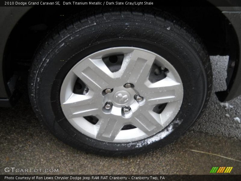 Dark Titanium Metallic / Dark Slate Gray/Light Shale 2010 Dodge Grand Caravan SE