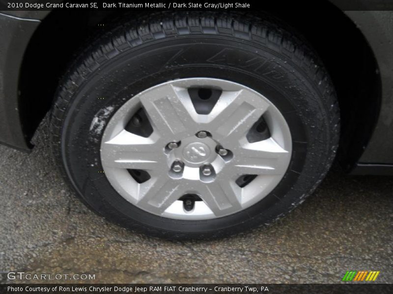 Dark Titanium Metallic / Dark Slate Gray/Light Shale 2010 Dodge Grand Caravan SE