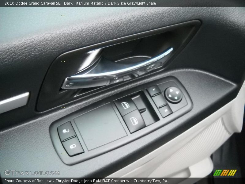 Dark Titanium Metallic / Dark Slate Gray/Light Shale 2010 Dodge Grand Caravan SE