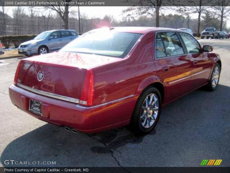 Crimson Pearl / Cashmere 2006 Cadillac DTS Performance