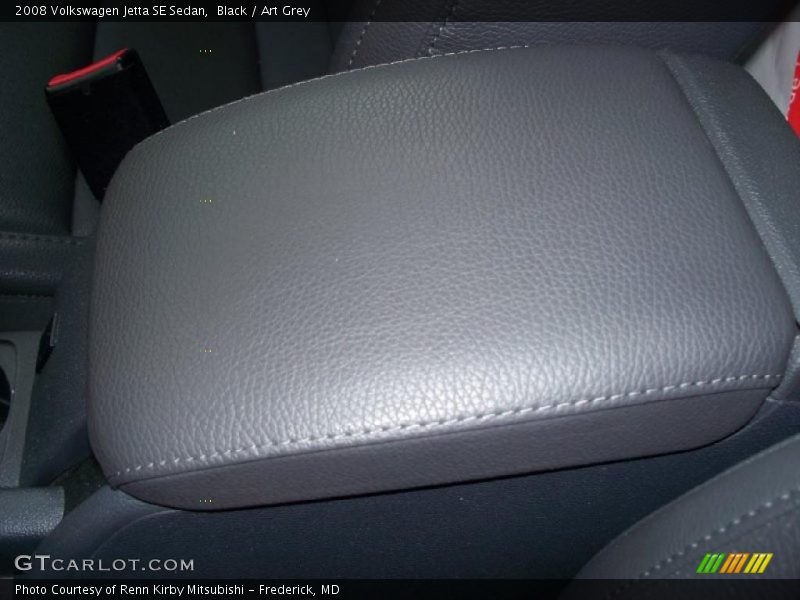 Black / Art Grey 2008 Volkswagen Jetta SE Sedan
