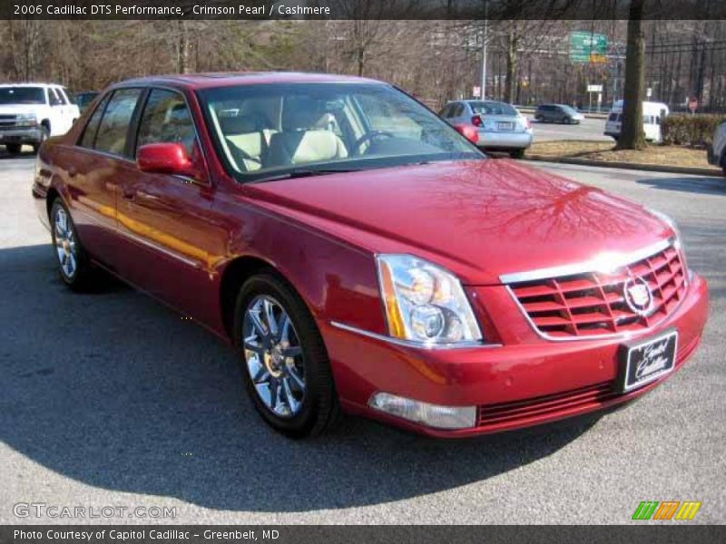 Crimson Pearl / Cashmere 2006 Cadillac DTS Performance