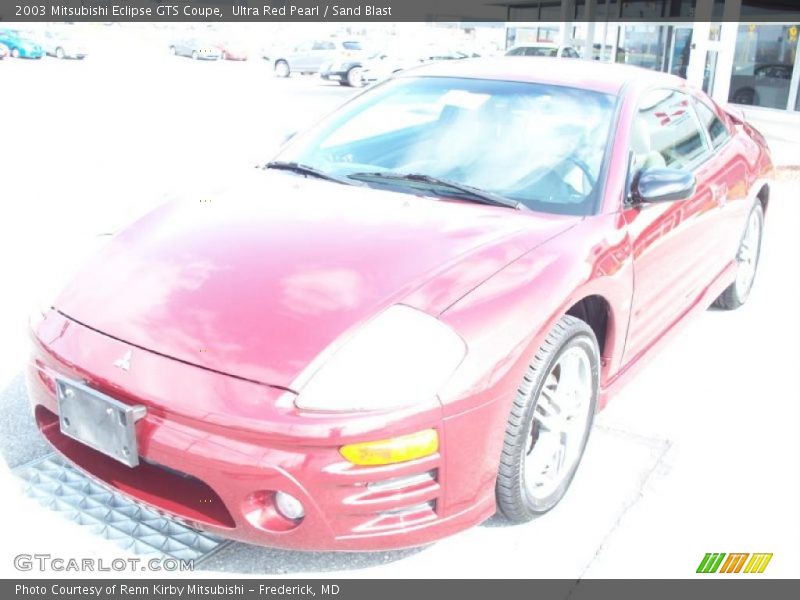 Ultra Red Pearl / Sand Blast 2003 Mitsubishi Eclipse GTS Coupe