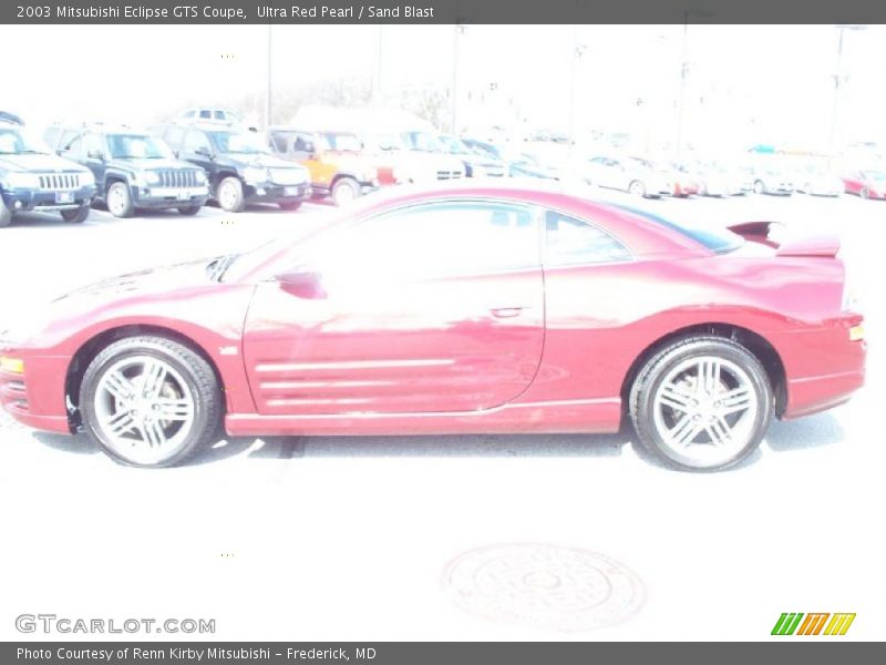 Ultra Red Pearl / Sand Blast 2003 Mitsubishi Eclipse GTS Coupe