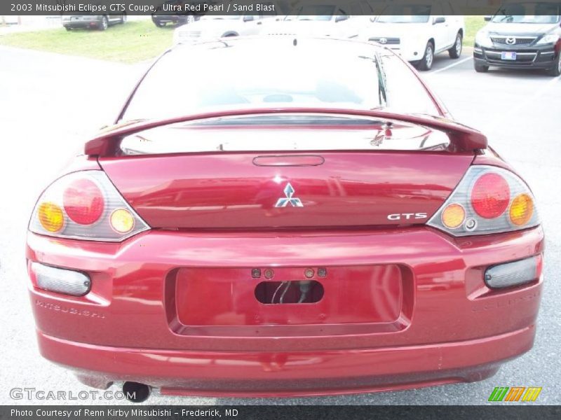 Ultra Red Pearl / Sand Blast 2003 Mitsubishi Eclipse GTS Coupe