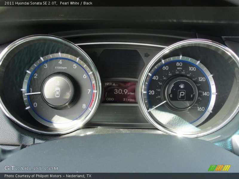  2011 Sonata SE 2.0T SE 2.0T Gauges