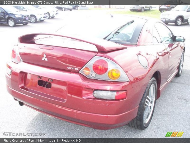 Ultra Red Pearl / Sand Blast 2003 Mitsubishi Eclipse GTS Coupe