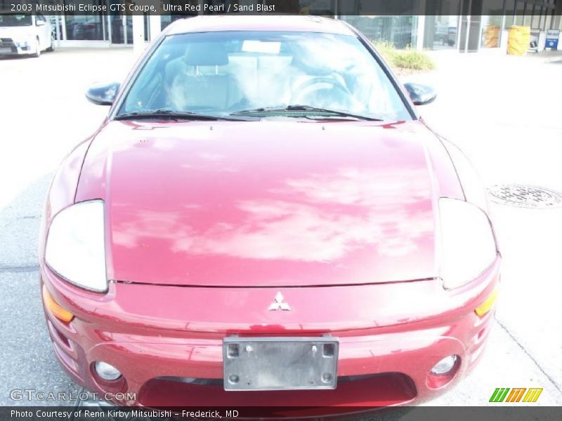 Ultra Red Pearl / Sand Blast 2003 Mitsubishi Eclipse GTS Coupe