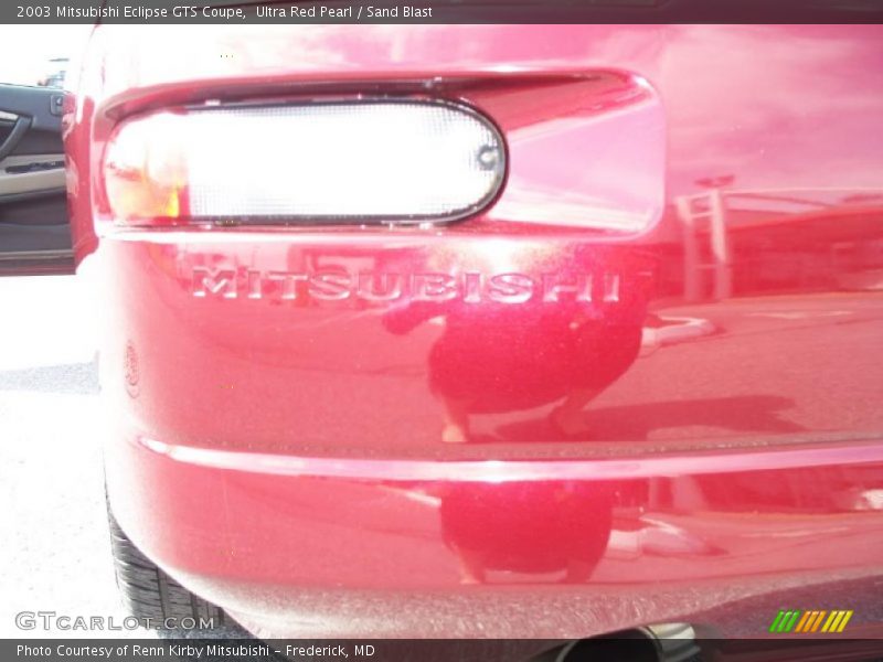 Ultra Red Pearl / Sand Blast 2003 Mitsubishi Eclipse GTS Coupe