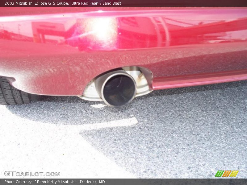 Ultra Red Pearl / Sand Blast 2003 Mitsubishi Eclipse GTS Coupe