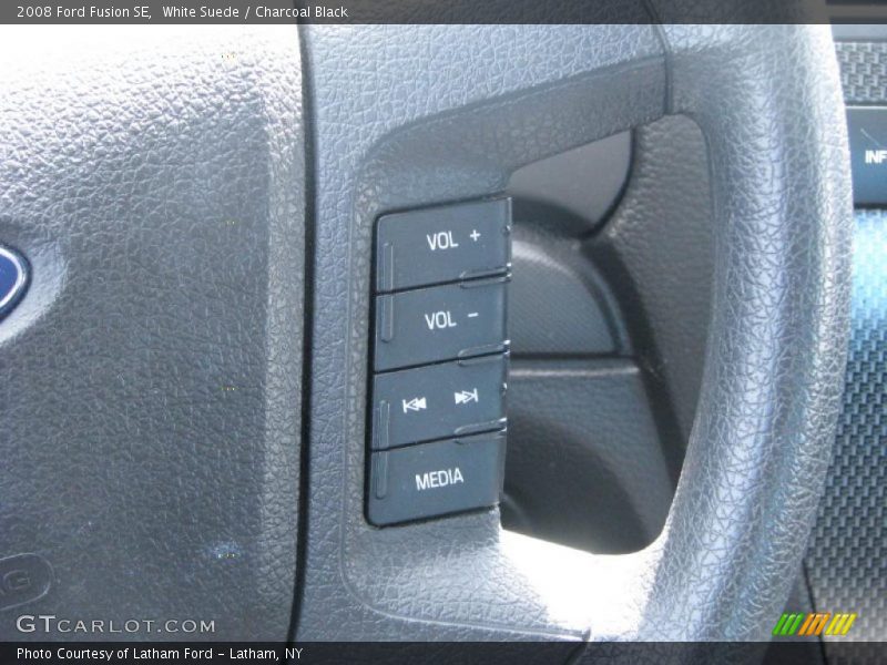 White Suede / Charcoal Black 2008 Ford Fusion SE