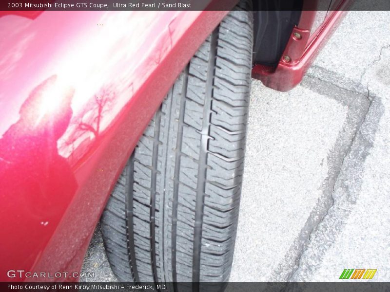 Ultra Red Pearl / Sand Blast 2003 Mitsubishi Eclipse GTS Coupe