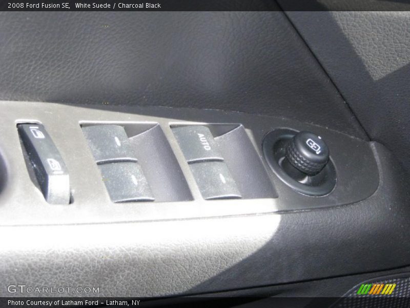 White Suede / Charcoal Black 2008 Ford Fusion SE