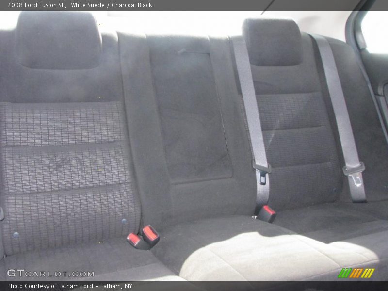 White Suede / Charcoal Black 2008 Ford Fusion SE