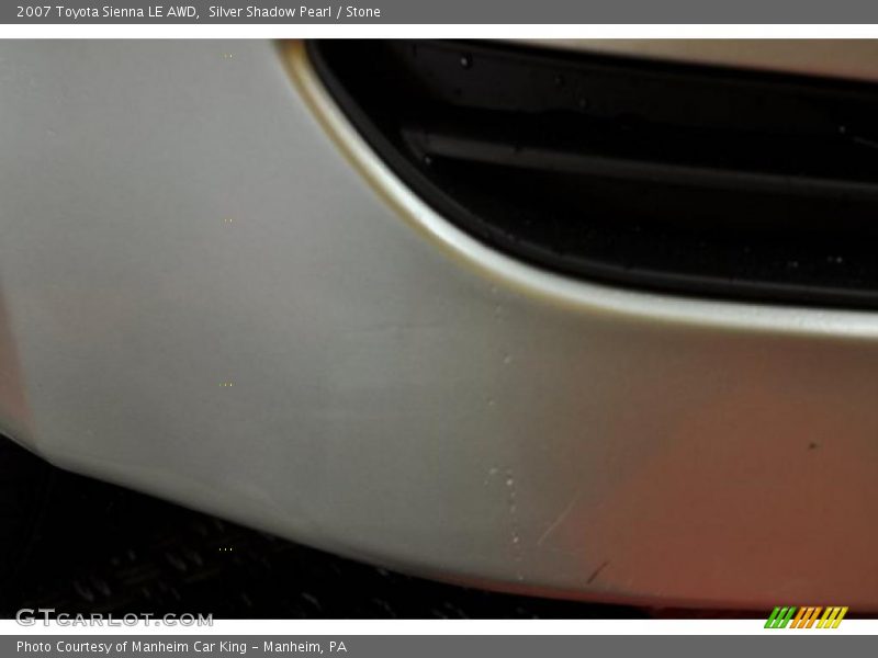 Silver Shadow Pearl / Stone 2007 Toyota Sienna LE AWD