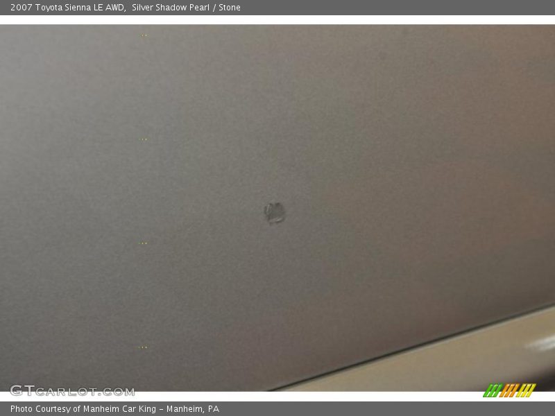 Silver Shadow Pearl / Stone 2007 Toyota Sienna LE AWD