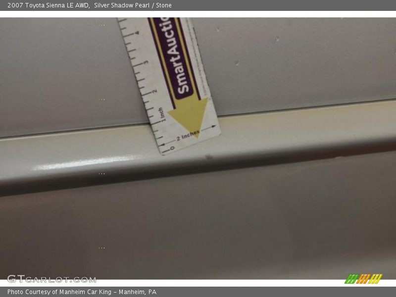 Silver Shadow Pearl / Stone 2007 Toyota Sienna LE AWD