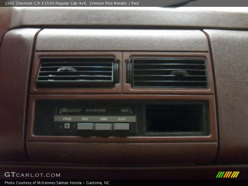 Controls of 1992 C/K K1500 Regular Cab 4x4