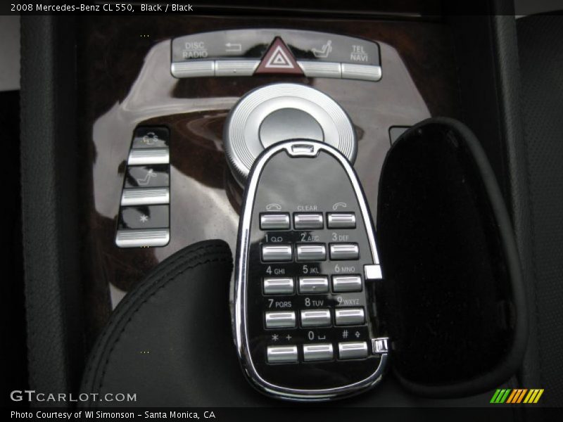 Controls of 2008 CL 550