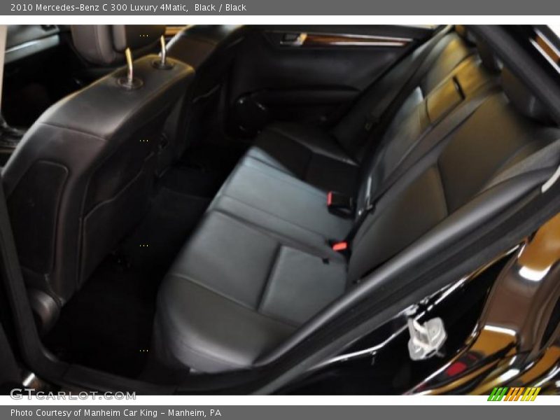 Black / Black 2010 Mercedes-Benz C 300 Luxury 4Matic