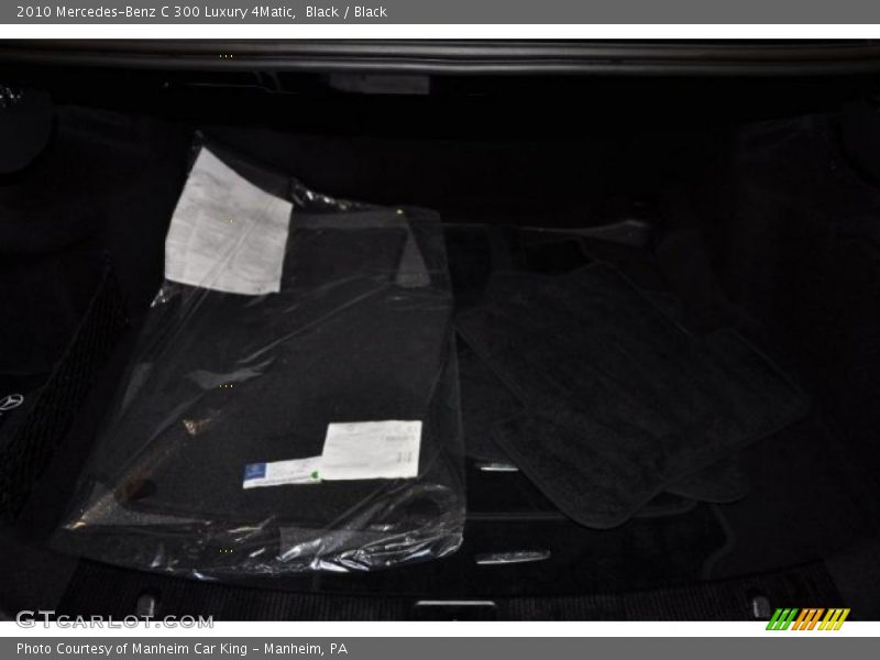 Black / Black 2010 Mercedes-Benz C 300 Luxury 4Matic