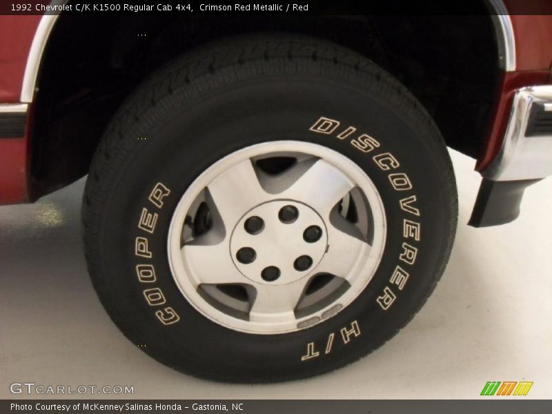  1992 C/K K1500 Regular Cab 4x4 Wheel