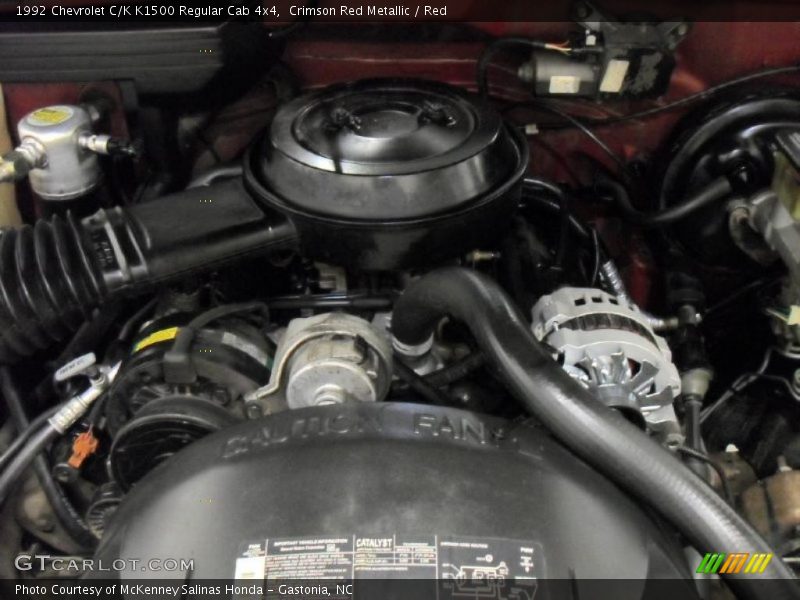  1992 C/K K1500 Regular Cab 4x4 Engine - 4.3 Liter OHV 12-Valve V6