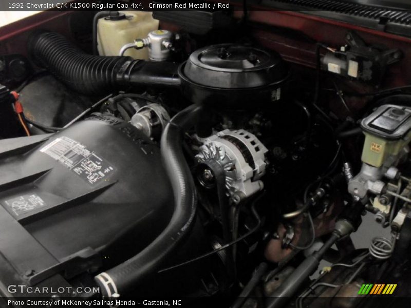  1992 C/K K1500 Regular Cab 4x4 Engine - 4.3 Liter OHV 12-Valve V6