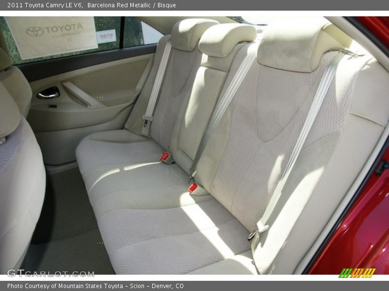 Barcelona Red Metallic / Bisque 2011 Toyota Camry LE V6