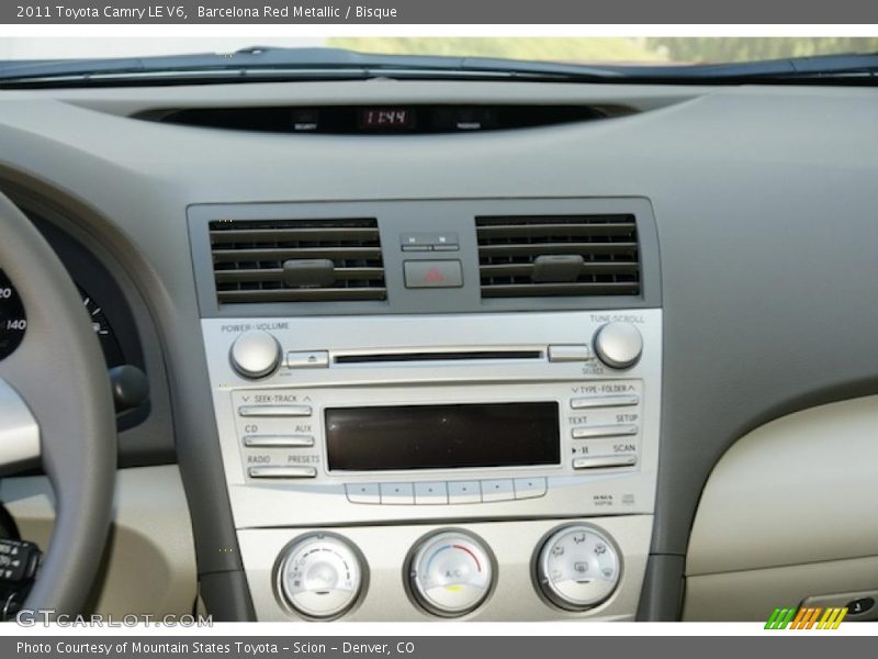 Barcelona Red Metallic / Bisque 2011 Toyota Camry LE V6