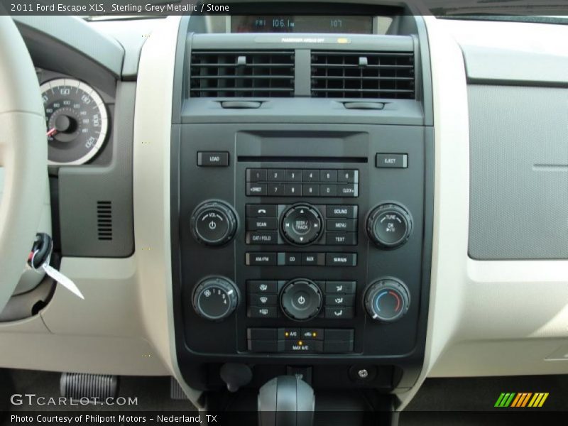 Controls of 2011 Escape XLS