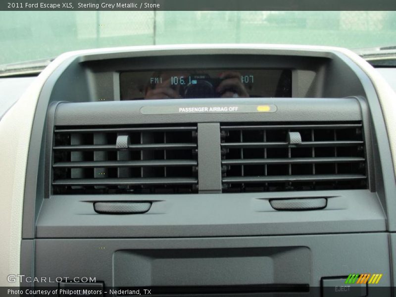 Sterling Grey Metallic / Stone 2011 Ford Escape XLS