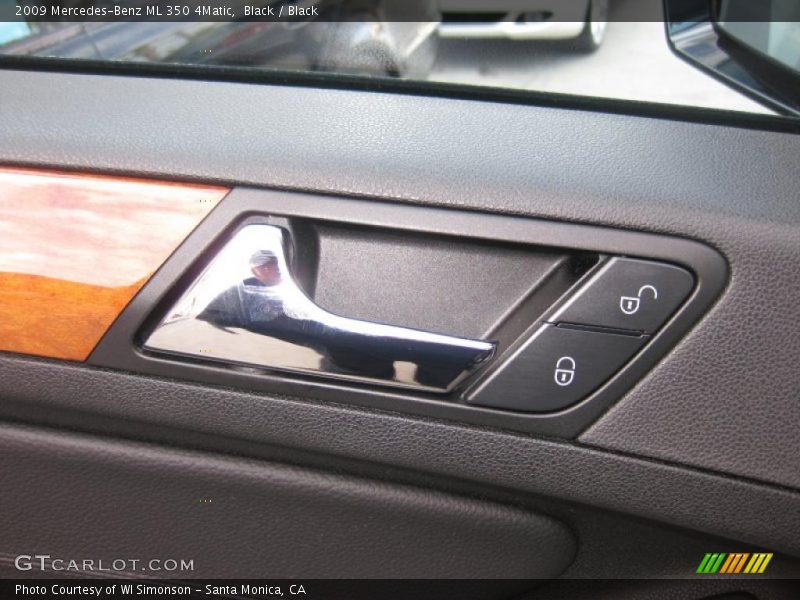 Black / Black 2009 Mercedes-Benz ML 350 4Matic